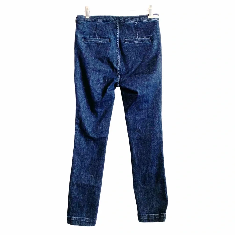 Pilcro High Rise Denim Leggings Anthropologie 26 - Picture 5 of 8